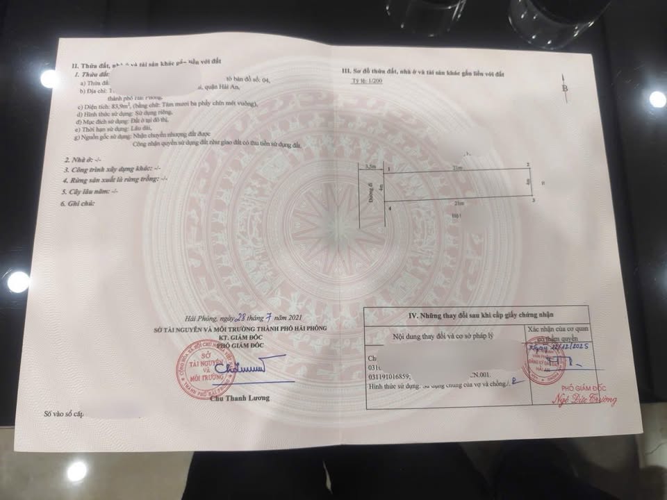 Bán đất mặt ngõ 455 Đằng Hải 84m² giá 4.2 tỷ - Tiềm năng đầu tư cao!