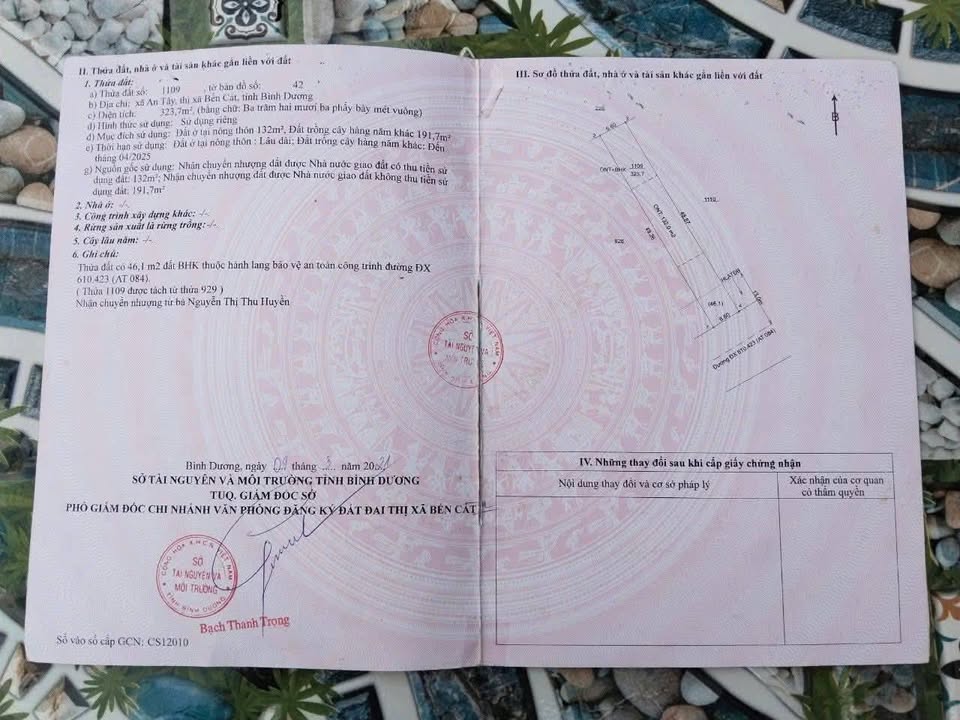 FrontHouse Bến Cát Bình Dương 300m² giá 3.6 tỷ - Mặt tiền đường Liên Thành thuận lợi kinh doanh!