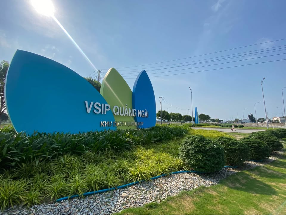 Đất nền khu dịch vụ hỗn hợp VSIP Quảng Ngãi 132m² - Pháp lý rõ ràng