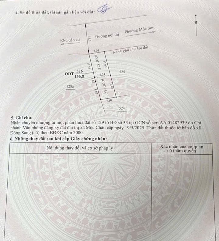 Đất nền kinh doanh Mộc Châu 161m² giá 16.1 tỷ - Đầu tư sinh lời ngay!