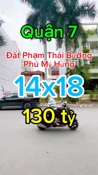 Đất nền Phú Mỹ Hưng quận 7, 252m² giá 130 tỷ - Vị trí đắc địa phù hợp xây biệt thự!