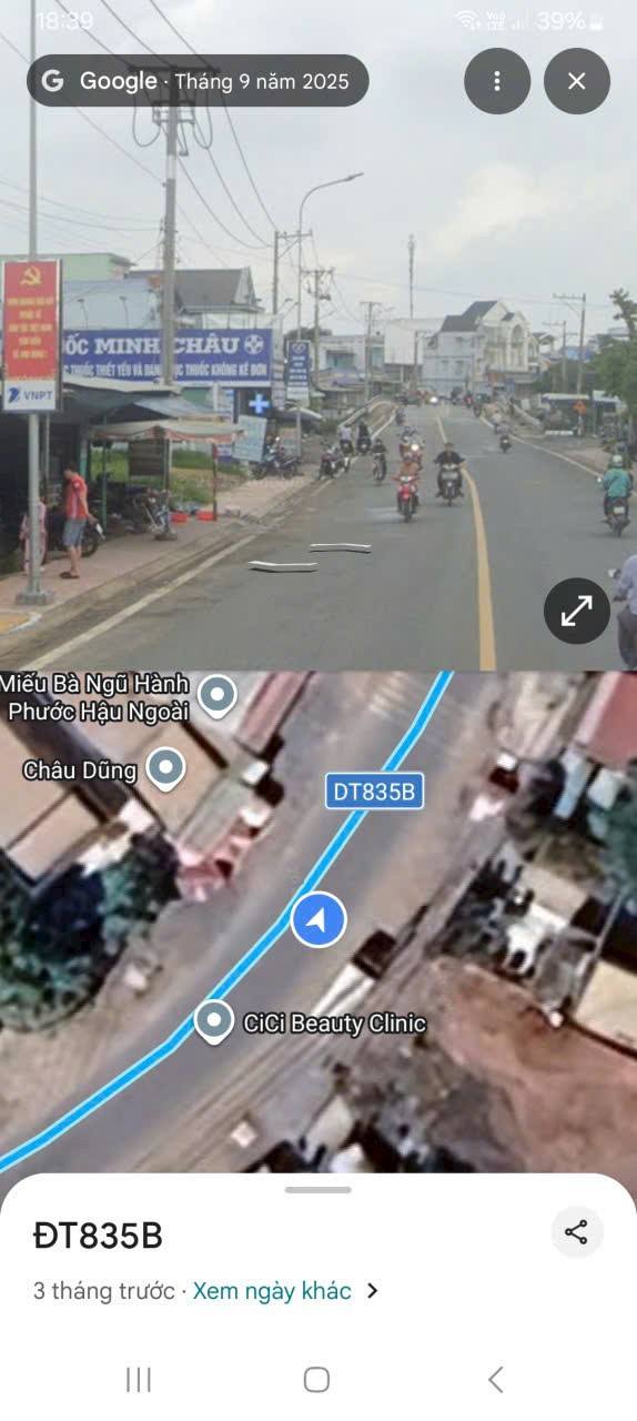 Nhà cấp bốn mặt tiền đường Tỉnh 835B, 127m² giá 4 tỷ - Sổ hồng riêng chính chủ!