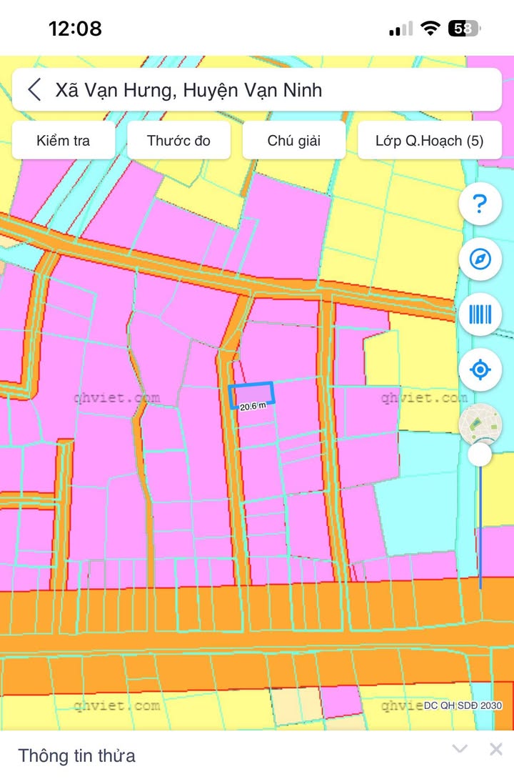 Đất thổ cư Thôn Xuân Đông, Vạn Hưng 200m² giá 6.5 tỷ - Đường ô tô vào tận nơi!