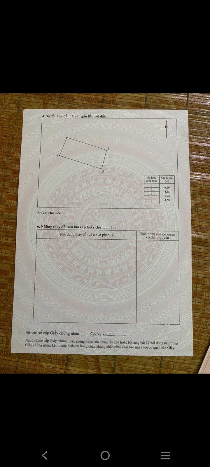 Bán đất thổ cư phường Phù Khê, Từ Sơn, Bắc Ninh 42,1m² chỉ 800 triệu - Cơ hội đầu tư hấp dẫn!