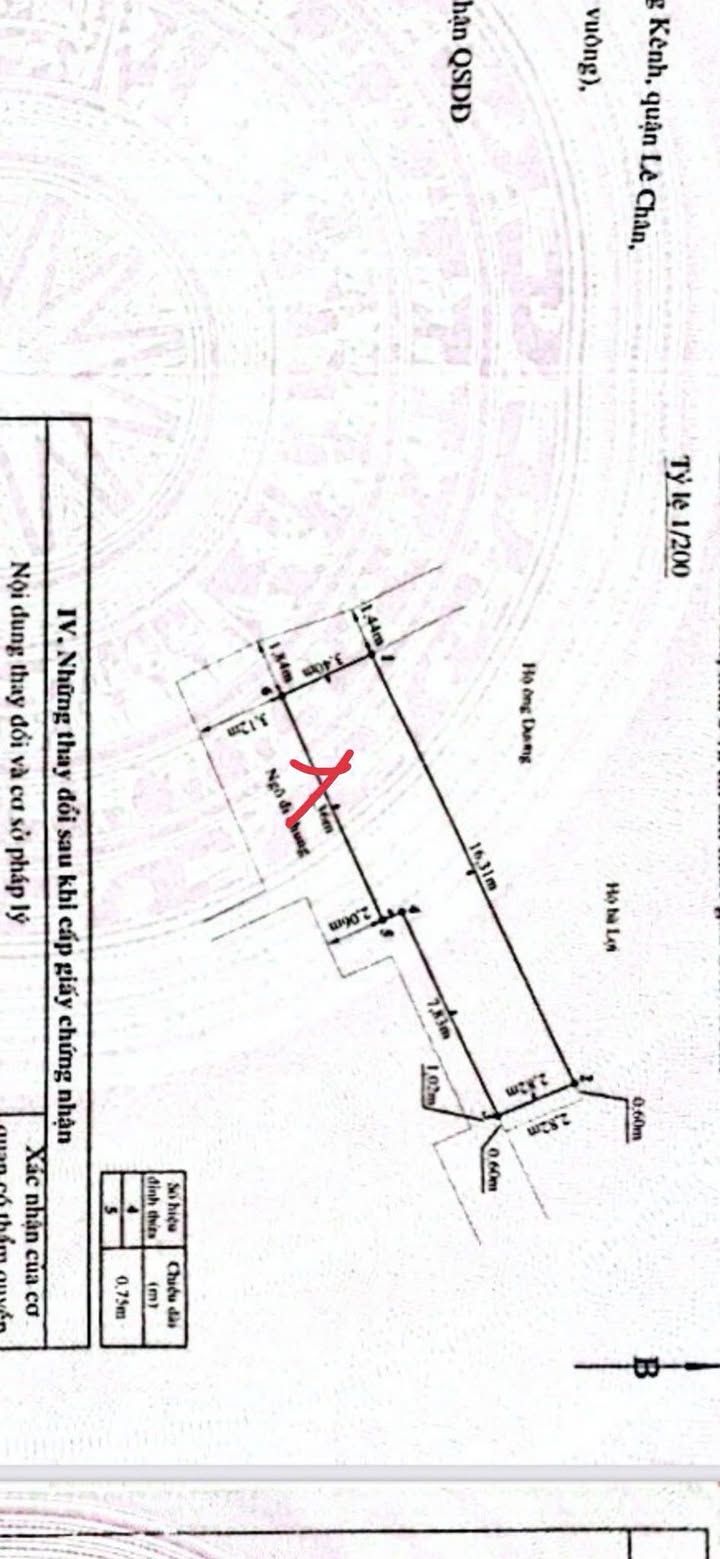 Nhà 2 tầng 52m² tại 229 Hàng Kênh, Hải Phòng - Gần chợ và trường học