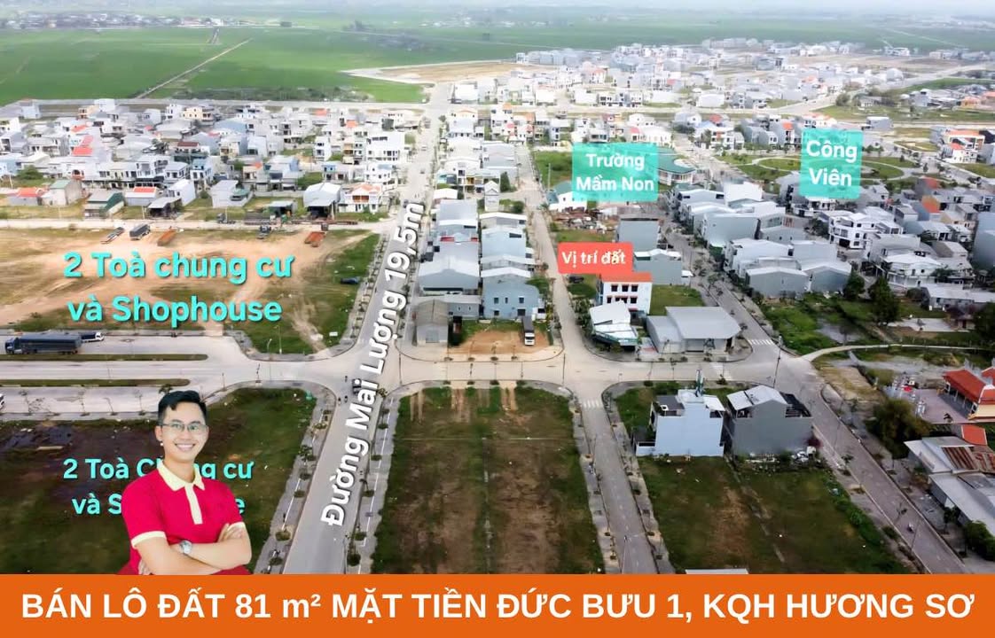 Lô đất 81m² mặt tiền đường Đức Bưu 1, giá chỉ 1,78 tỷ - Sổ hồng chính chủ!