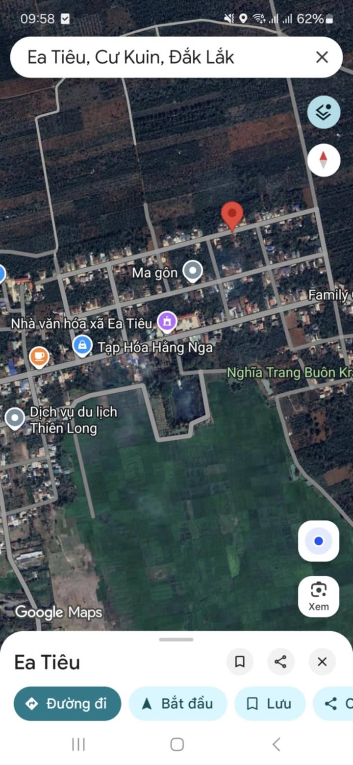 Đất nền Cư Kuin Đắk Lắk 185m² giá 499 triệu - Khu đông dân cư, đầu tư sinh lời!