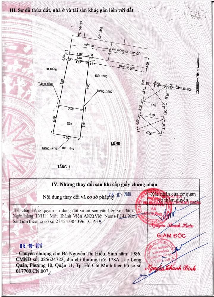 Đất Bình Tân đường Lê Đình Cẩn 82m² giá 4.95 tỷ - Cơ hội đầu tư hấp dẫn!