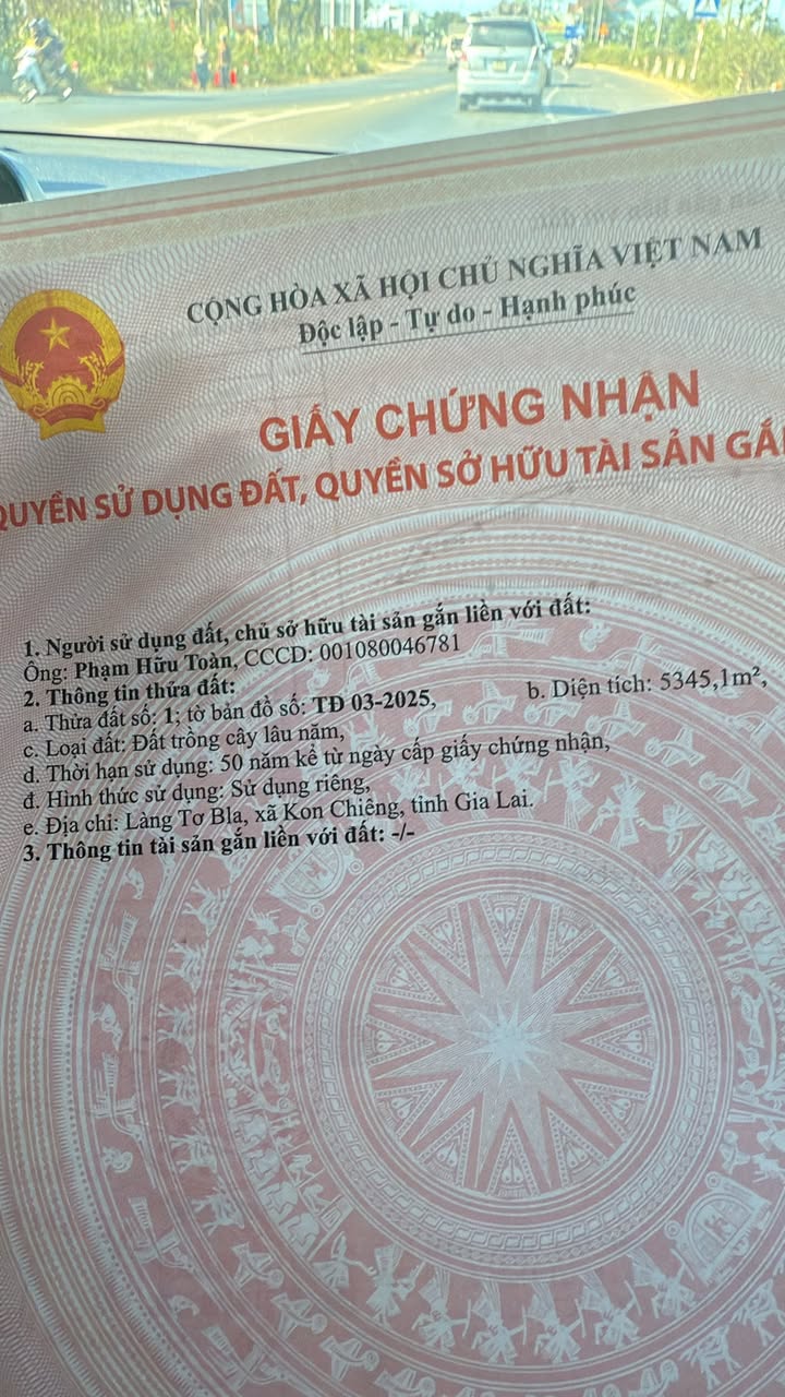 Farm 5.5 xào tại Kon Chiêng giá 800 triệu - Đầu tư tiềm năng với đất đỏ bazan!