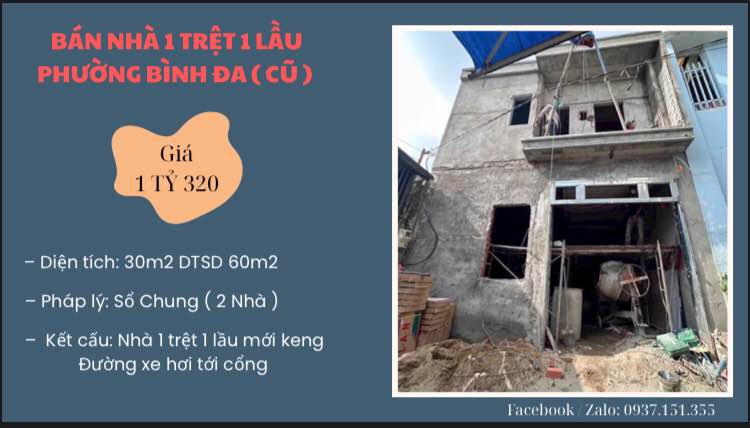 Nhà mới đẹp 2 tầng tại Phường Tam Hiệp, Biên Hòa, 30m², giá 1.32 tỷ - Sẵn sàng đón Tết!