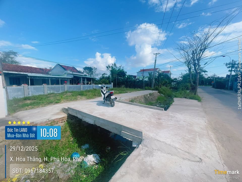 Đất thổ cư 151,4m² tại Phú Hòa 1, Phú Yên - Giá chỉ 1 tỷ, thương lượng ngay!