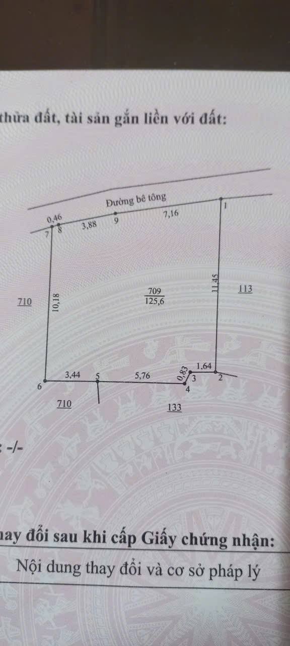 Đất chính chủ tại thị trấn Nghèn, Can Lộc, 125m² giá 1 tỷ - Cơ hội đầu tư tuyệt vời!