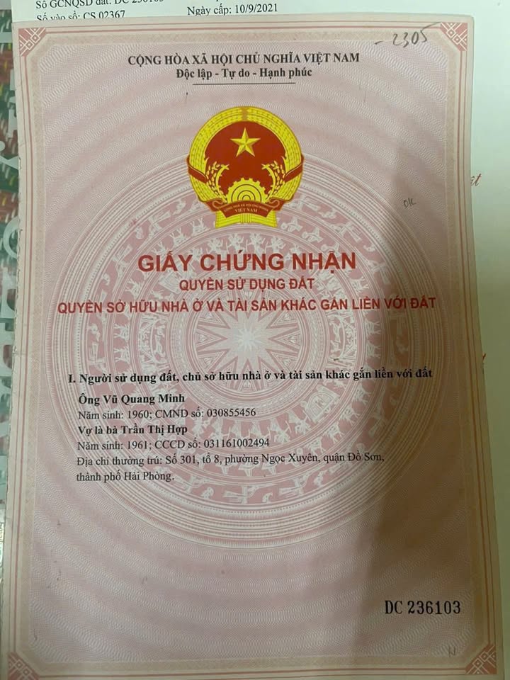 Đất nền Tân Thành Dương Kinh 96m² giá 1.7 tỷ - Đầu tư sinh lời nhanh chóng!