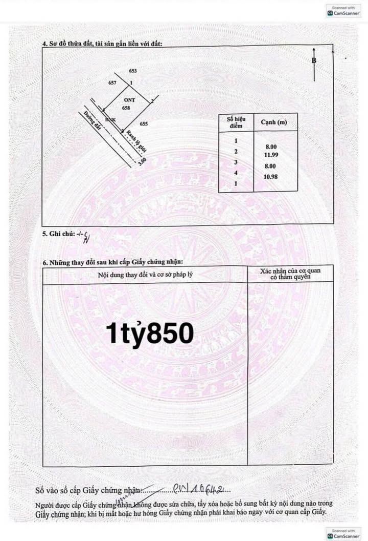 Đất nền xã Tân Thông Hội, Củ Chi 96m² - Sổ đỏ chính chủ, xây dựng tự do!