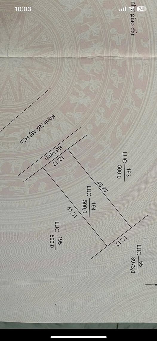 Đất vườn Mỹ Thới, Long Xuyên 500m² giá 350 triệu - Cơ hội đầu tư hấp dẫn!