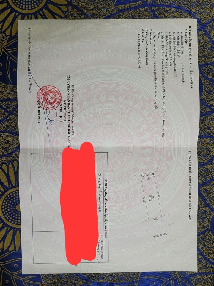 Đất đấu giá Cửa Trụ, Dĩnh Trì 111.8m² giá 3.3 tỷ - Cơ hội đầu tư sinh lời!