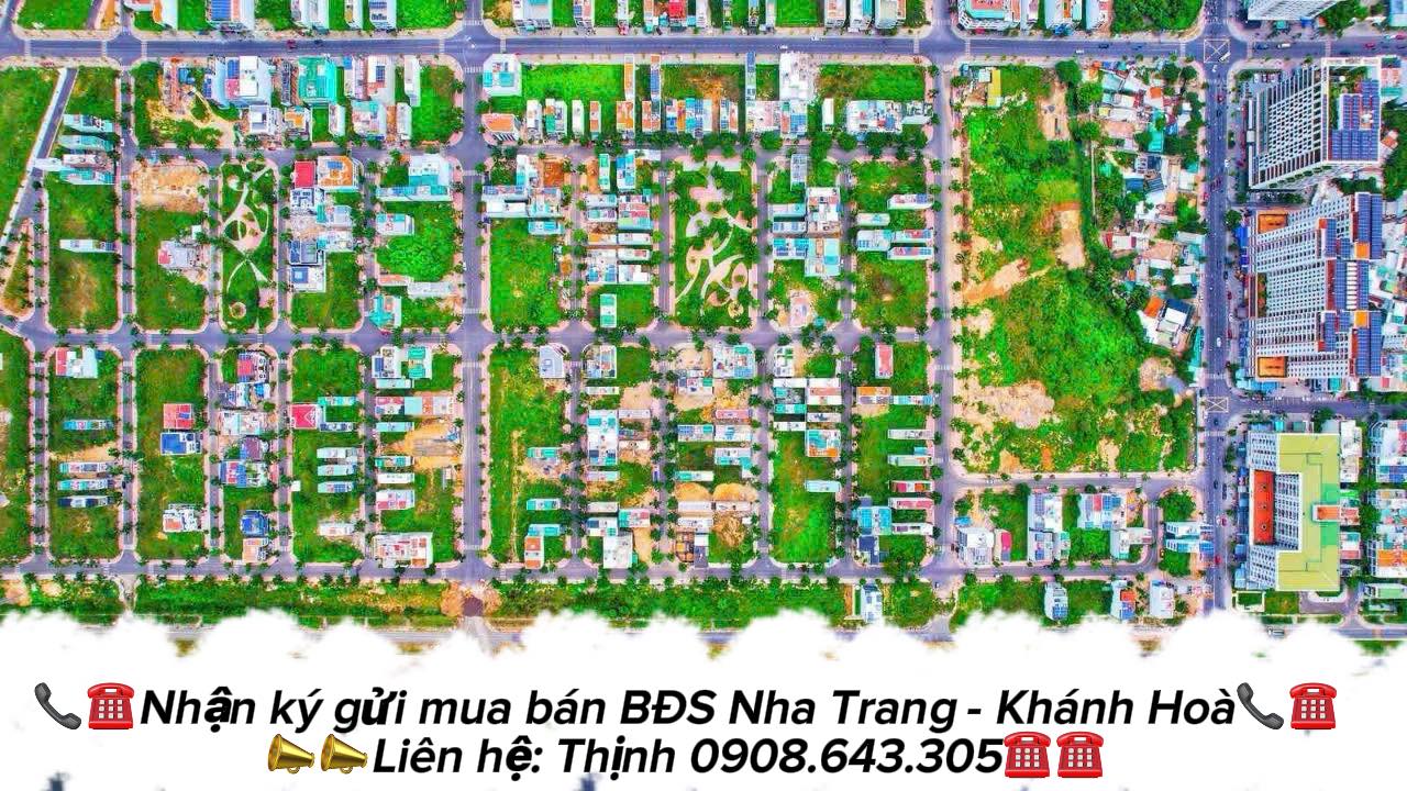 Đất KĐT Hà Quang 2 Nha Trang 90m² giá 6.75 tỷ - Đường rộng, hướng Nam
