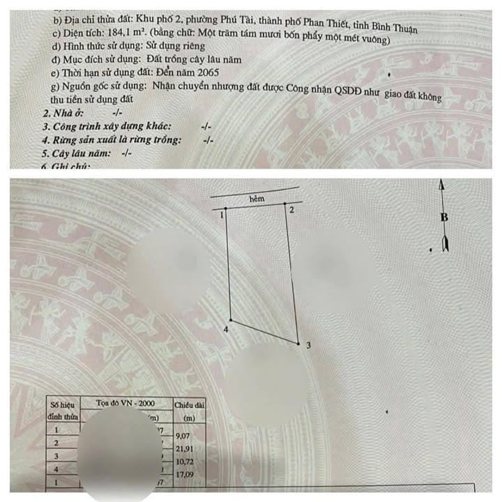 Đất nền KDC Văn Thánh 3 - Phú Tài, 400m² giá 1.35 tỷ - Sổ đỏ chính chủ!