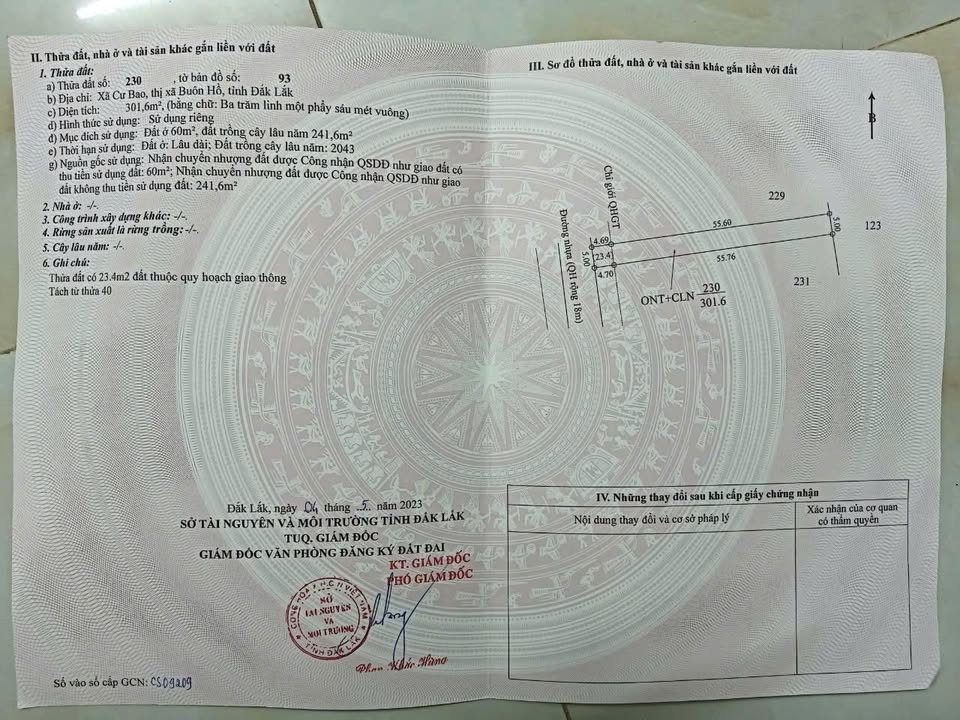 Đất nền Cư Bao, Buôn Hồ 300m² giá 399 triệu - Cơ hội đầu tư không thể bỏ lỡ!