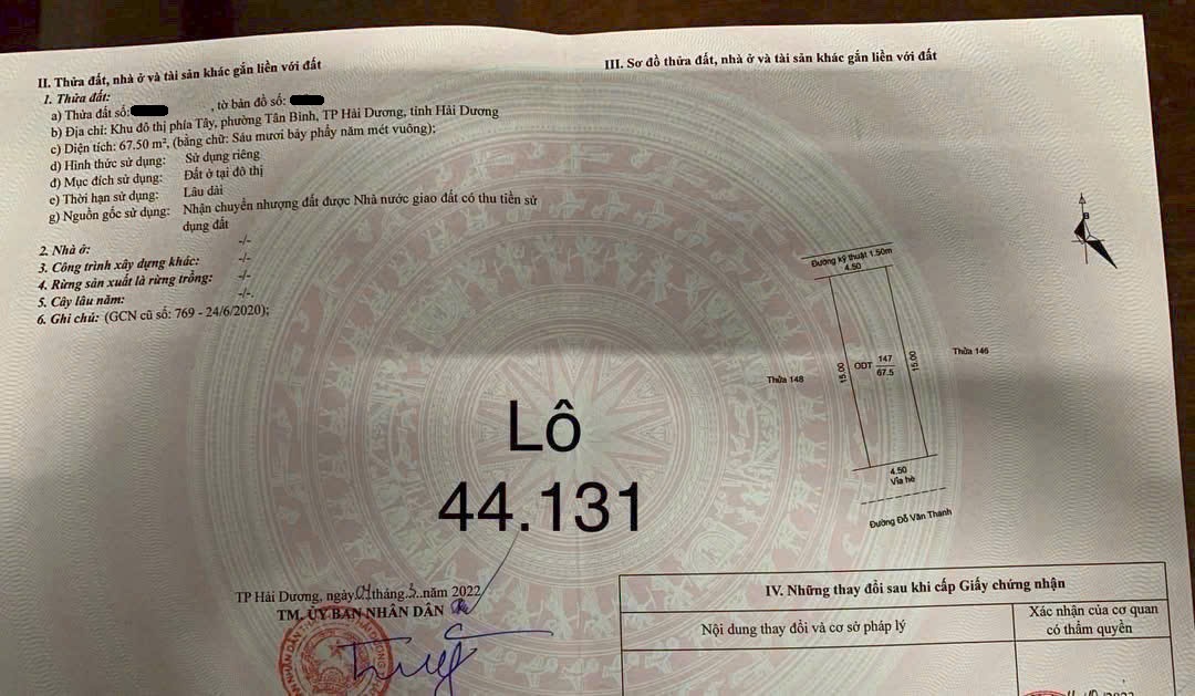 Đất nền chính chủ tại An Phú 2, 67.5m² giá thỏa thuận - Vị trí đẹp gần đường Ngô Quyền!