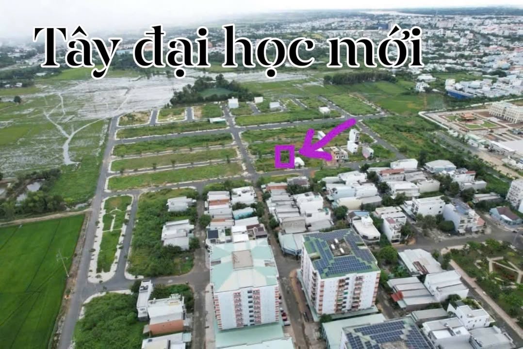 Đất nền mặt tiền công viên khu Tây Đại Học mới An Giang 63m² giá 1.4 tỷ - Cơ hội đầu tư hấp dẫn!