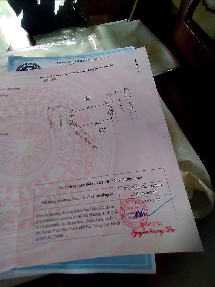 Đất nền góc 3 mặt thoáng tại An Dương, Hải Phòng 122,2m² giá 4 tỷ - Đầu tư sinh lời lý tưởng!