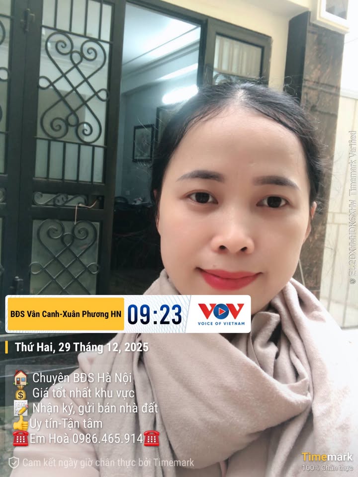 Nhà đẹp 5 tầng tại Vân Canh, Hoài Đức - Ô tô đỗ tận cửa!