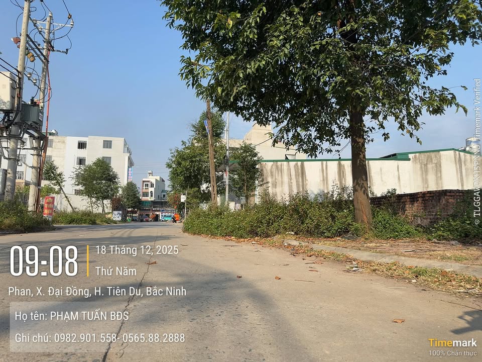 Đất trục chính đường Dương Húc, Tiên Du 95m² giá 5 tỷ - Sổ đỏ chính chủ, kinh doanh tốt!