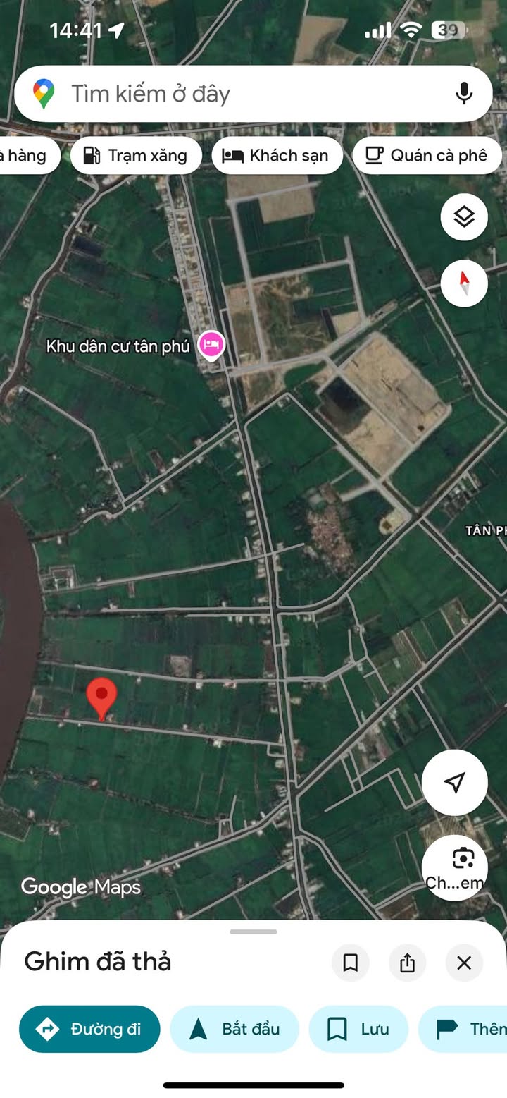 Đất thổ cư Tân Phú, Đức Hòa 2205m² giá 500 triệu - Sổ riêng, vị trí đắc địa!