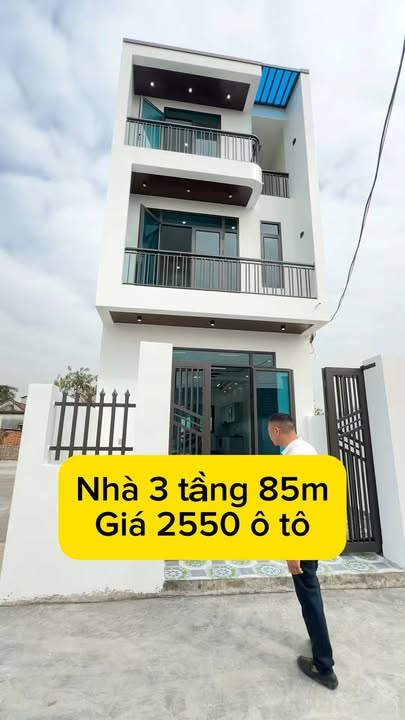 Nhà riêng 3 tầng Lê Thiện An Dương 85m² giá chỉ 2.55 tỷ - Ô tô đỗ cửa thoải mái!