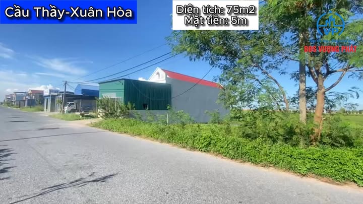 Đất thổ cư Xuân Trường 75m² - Kinh doanh sầm uất, gần chợ và trường học!
