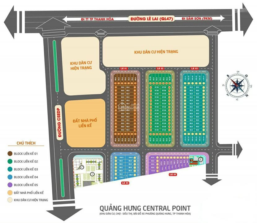 Đất nền Quảng Hưng, Thanh Hóa 85m² - Vị trí đắc địa, đầu tư sinh lời!