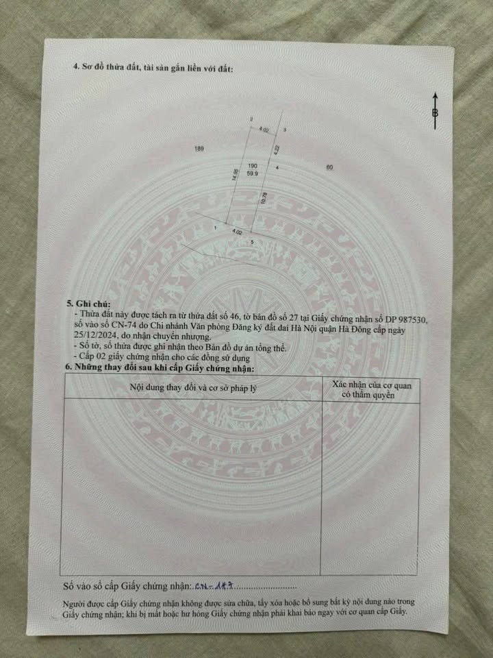 Đất nền kinh doanh An Thắng, Biên Giang 59,9m² giá 6 tỷ - Tiềm năng tăng giá cao!