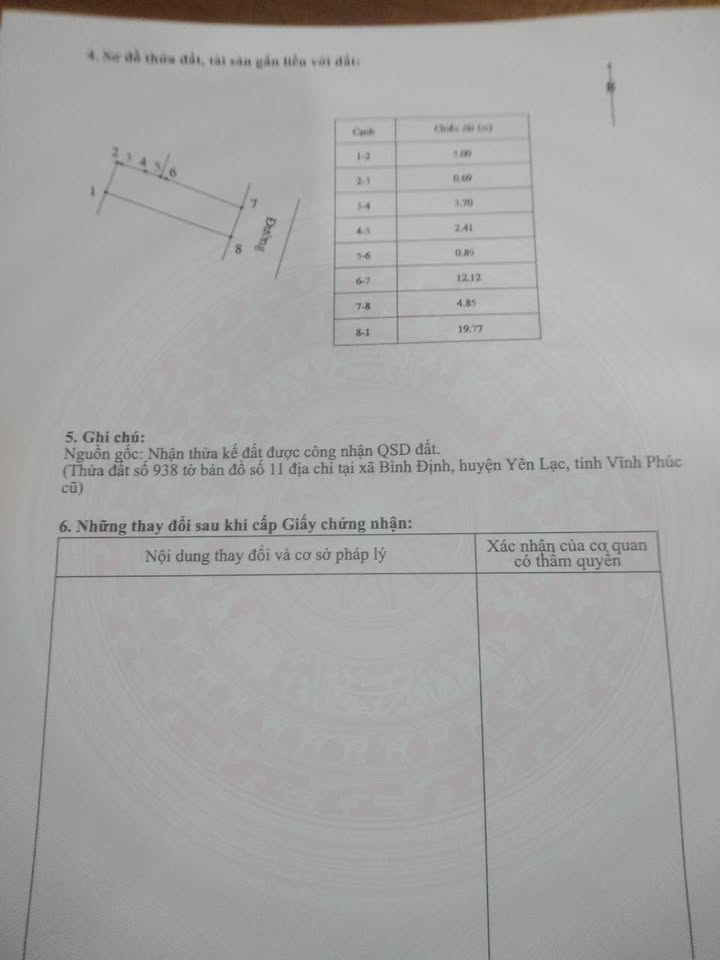 Lô đất 100m² tại xã Bình Định, Yên Lạc, Vĩnh Phúc - Giá chỉ 1.4 tỷ, nhanh tay kẻo lỡ!
