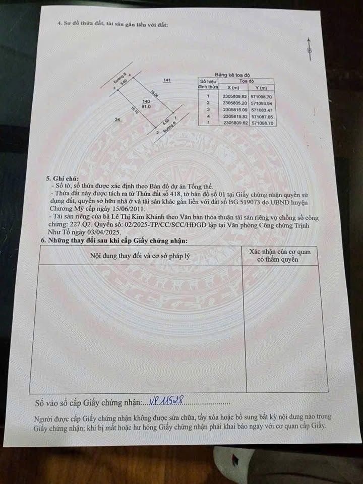 Đất nền xã Mỹ Lương, Chương Mỹ 91m² giá 1.7 tỷ - Cơ hội đầu tư tuyệt vời!