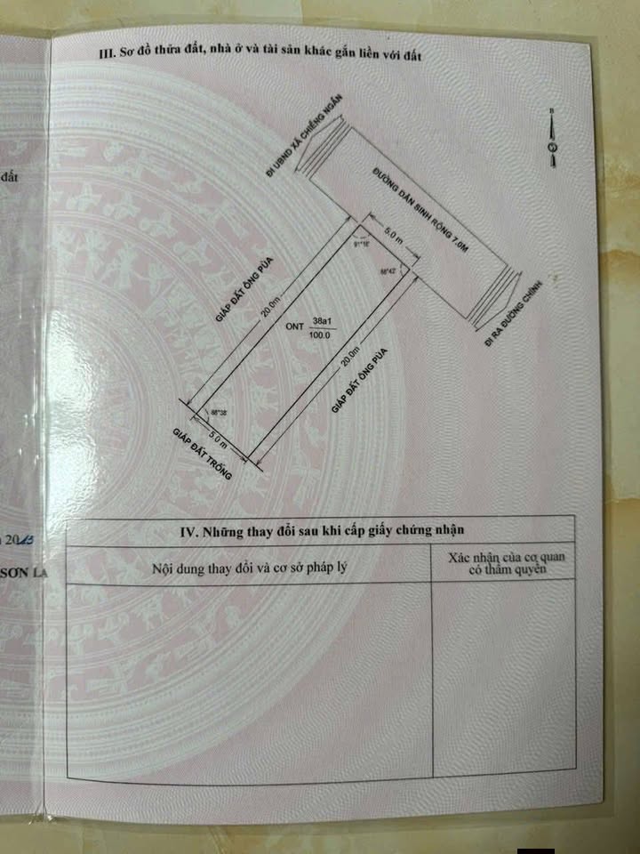 Dãy trọ Chiềng Ngần Sơn La 100m² giá 390 triệu - Ô tô vào tận cửa!