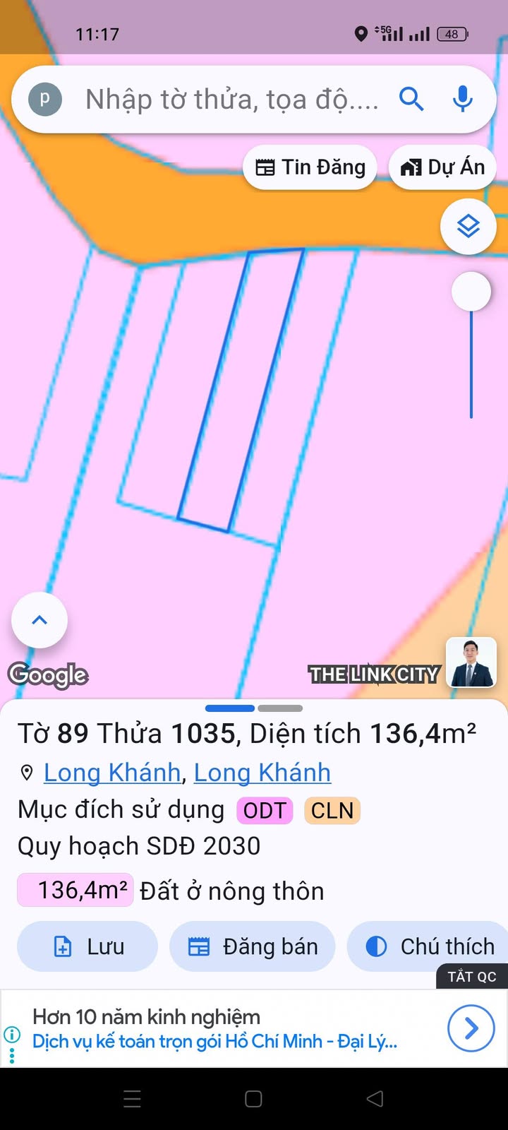 Đất nền Bàu Trâm, Long Khánh 140m² giá 1.1 tỷ - Sổ riêng thổ cư, mặt tiền bê tông