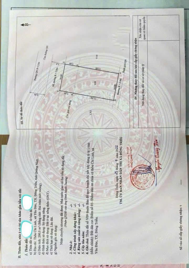 Đất đấu giá Chí Linh - Hoàng Quế 200m² giá 1.1 tỷ - Cơ hội đầu tư tuyệt vời!