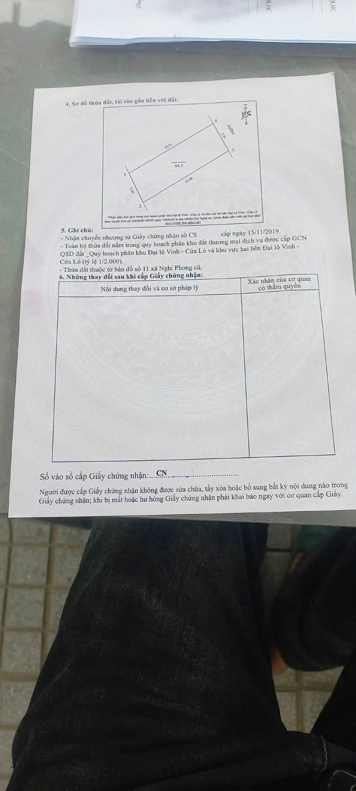 Đất mặt đường 26/3, phường Vinh Lộc, 84.3m² giá 2.9 tỷ - Sổ đỏ chính chủ!