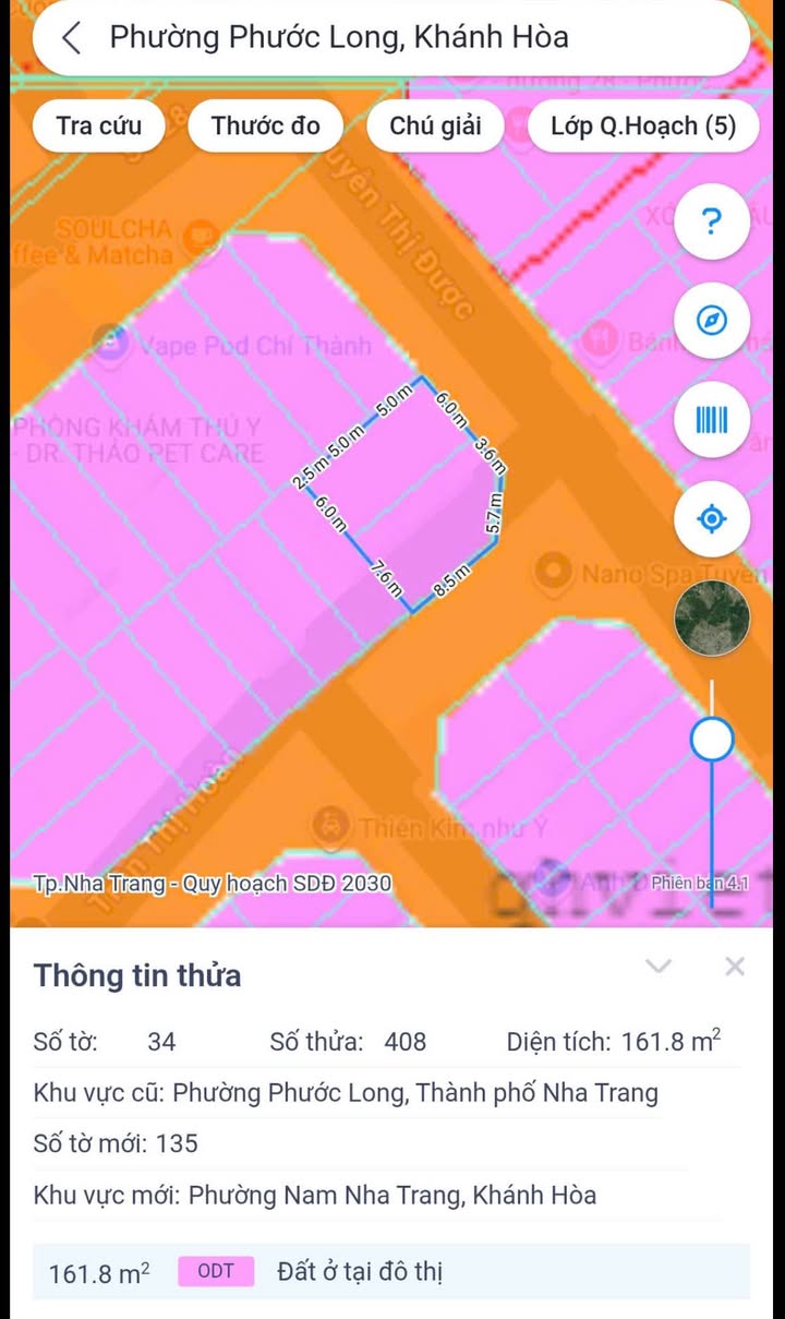 Đất nền góc KĐT VCN Phước Long Nha Trang 161.8m² giá 15.5 tỷ - Pháp lý sổ hồng xây dựng tự do