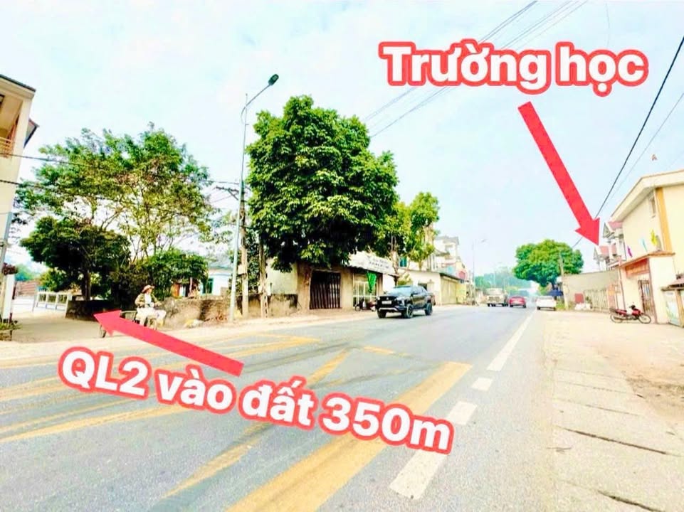 Đất nền Lập Thạch 100m² giá chỉ 500 triệu - Cơ hội đầu tư sinh lời!