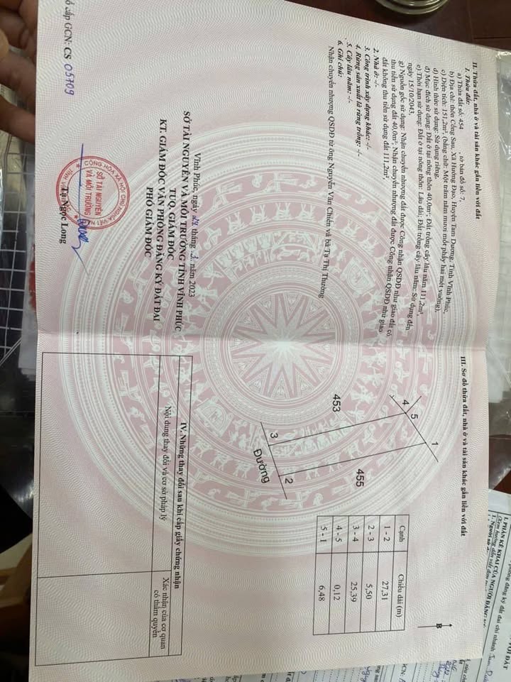 Lô đất thổ cư cổng sau Yên Lạc 154m² giá thỏa thuận - Cơ hội đầu tư tuyệt vời!