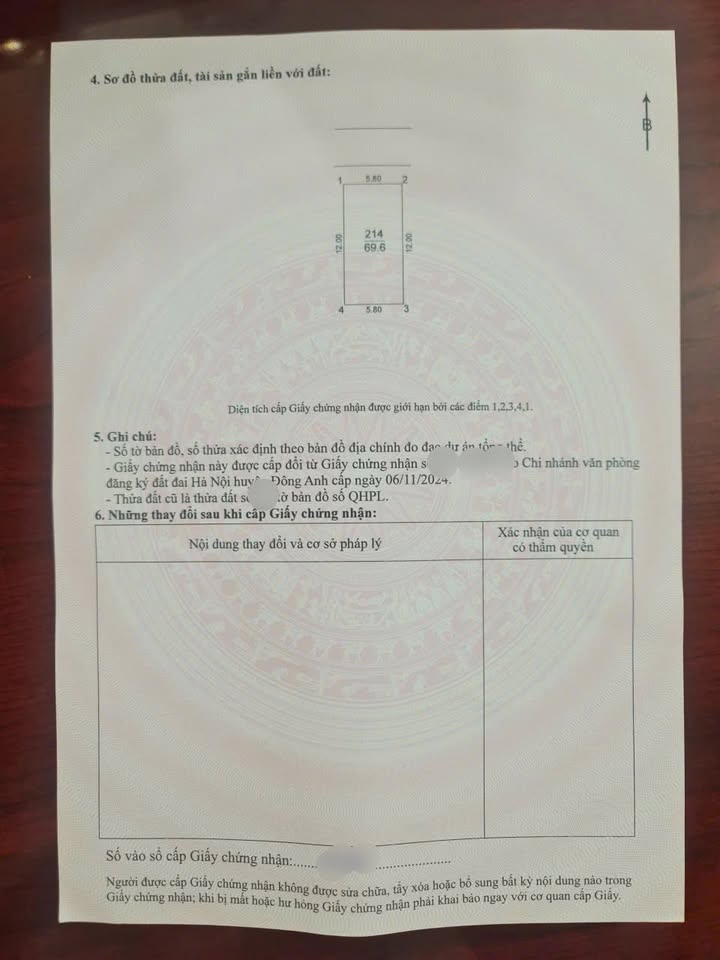 Đất đấu giá X5 thôn Đông Tây, xã Vân Nội, 69.6m² - Cơ hội đầu tư hấp dẫn!