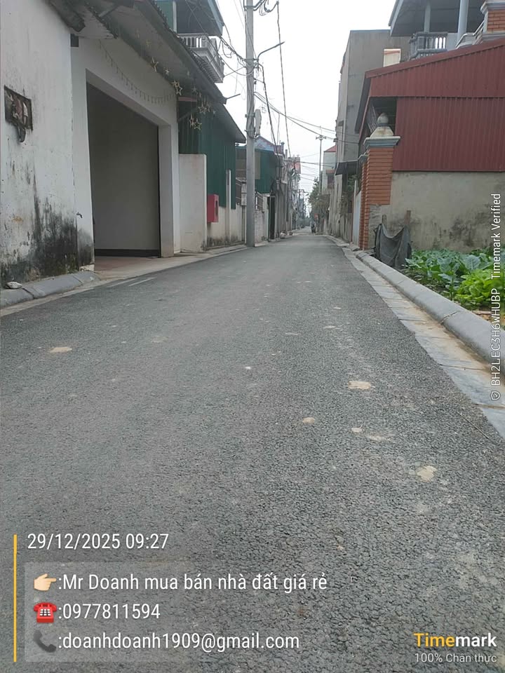 Lô đất đẹp 100,5m² tại Hà Lâm 2, Thụy Lâm - Sổ đỏ chính chủ, giá thỏa thuận!