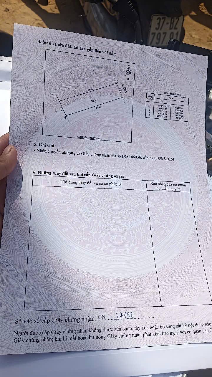 Bán đất xóm Thái Thọ, Nghi Thái 150m² chỉ 1.65 tỷ - Pháp lý rõ ràng!