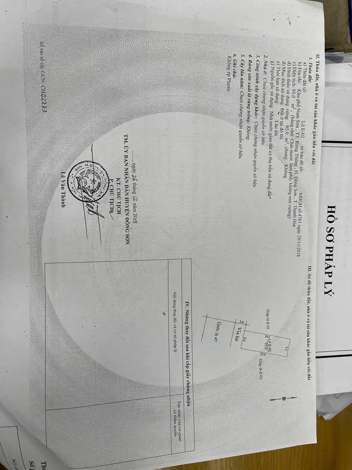 Đất nền Nam Sơn, Rừng Thông 95m² giá 4.8 tỷ - Cơ hội đầu tư hấp dẫn!