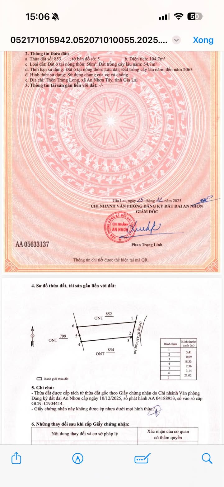 Đất nền Nhơn Lộc, An Nhơn, 100m², giá chỉ 300 triệu - Đầu tư sinh lời ngay!