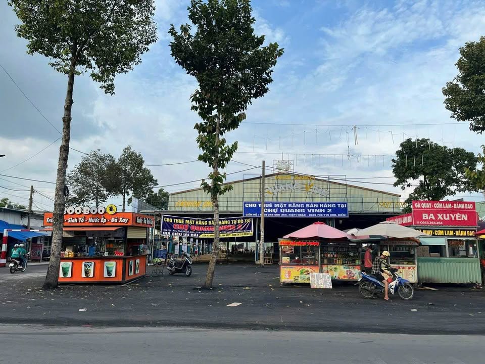 Đất nền mặt tiền kinh doanh Chợ Quang Vinh 70m² giá 1.5 tỷ - Cơ hội đầu tư tuyệt vời!