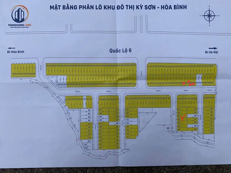 Đất nền Kỳ Sơn 110m² giá 1.6 tỷ - Cơ hội đầu tư sinh lời tức thì!