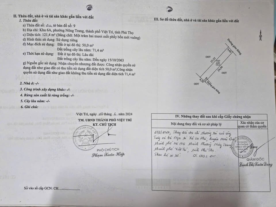 Nhà 2 tầng Nông Trang, Việt Trì 122m² giá 3 tỷ - Sẵn sàng vào ở ngay!